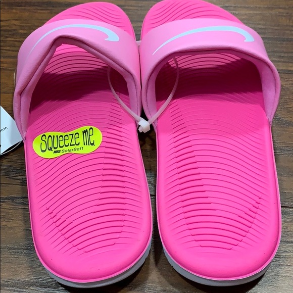 NIKE WMNS KAWA SLIDE Psychic Pink/White - Picture 7 of 16